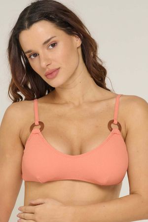 Top con argollas de resina Saint Tropez