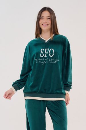 Buzo de plush SFO Cozy