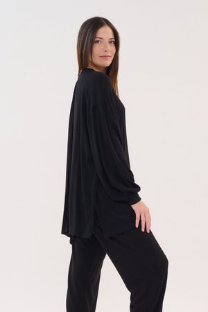 Maxi Buzo de lanita cashmere Western