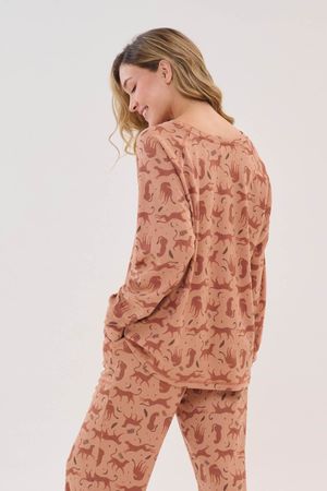 Remera Manga Larga Midnight Chase