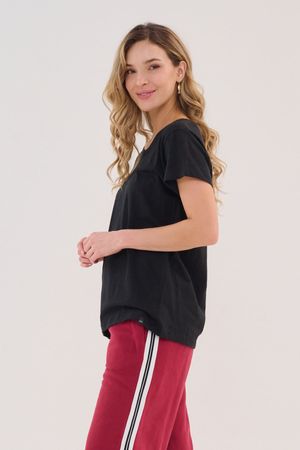 Remera Basic Escote Redondo