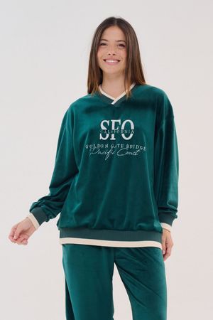 Buzo de plush SFO Cozy