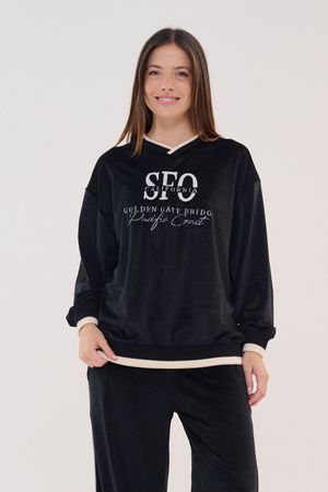 Buzo de plush SFO Cozy
