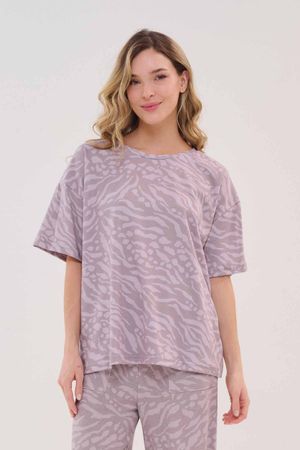 Remera Manga Corta Relaxed Mitjana