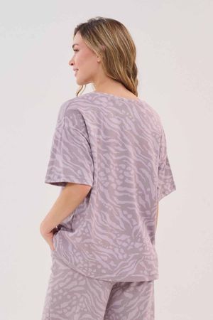 Remera Manga Corta Relaxed Mitjana
