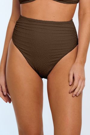 Bombacha Alta Drapeada Coastal Neutrals