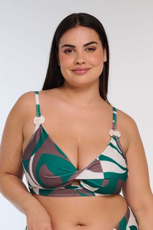 Top con Base Torzado con Accesorio Plus Gold Coast