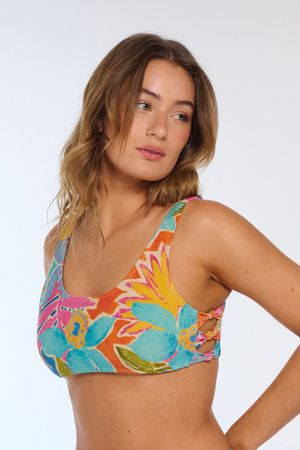 Top Con Nudos Laterales Lurex Quingdao