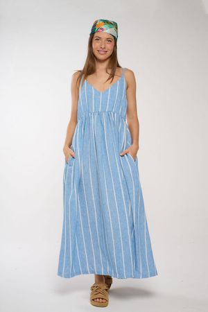 Vestido Coastal Stripes