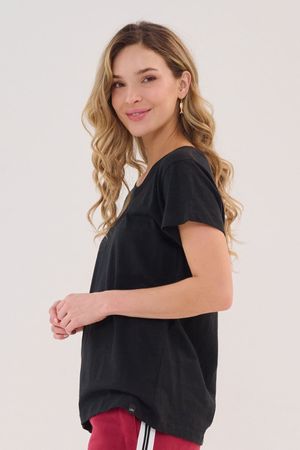 Remera Basic Escote Redondo