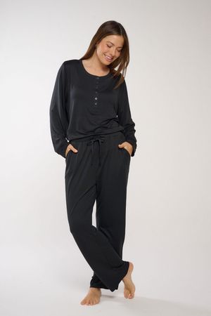 Set De Remera Over Manga Larga y Pantalón Safari Nights