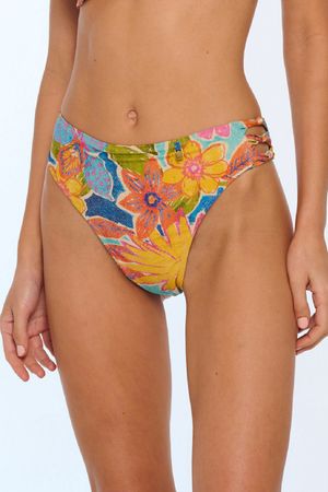 High Less Asimétrica Con Nudos Lurex Quingdao